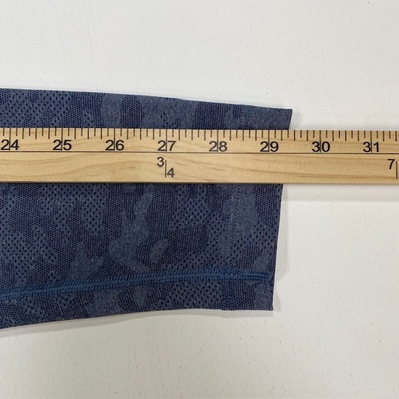 NOBULL‎ Camo Long Sleeve Athletic Shirt Men's Size S Blue - Picture 8 of 9